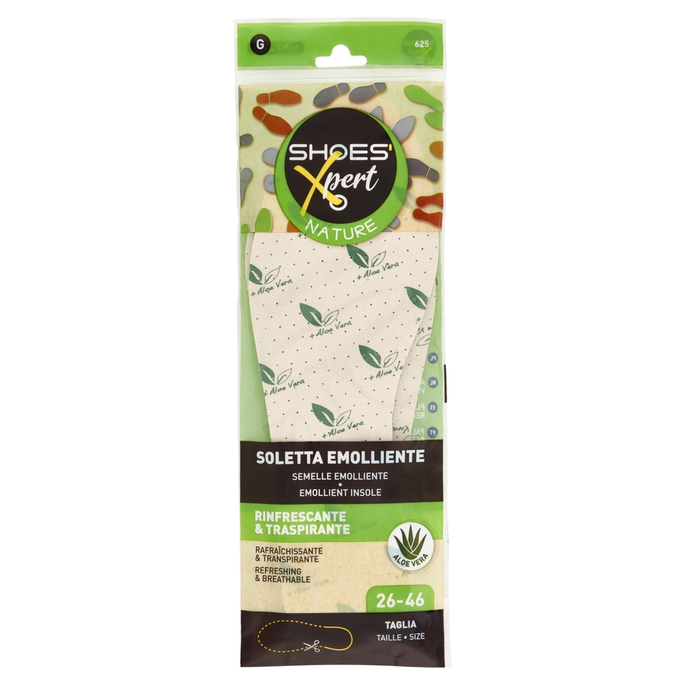 Shoes'Xpert Nature Soletta Emolliente Taglia 26-46